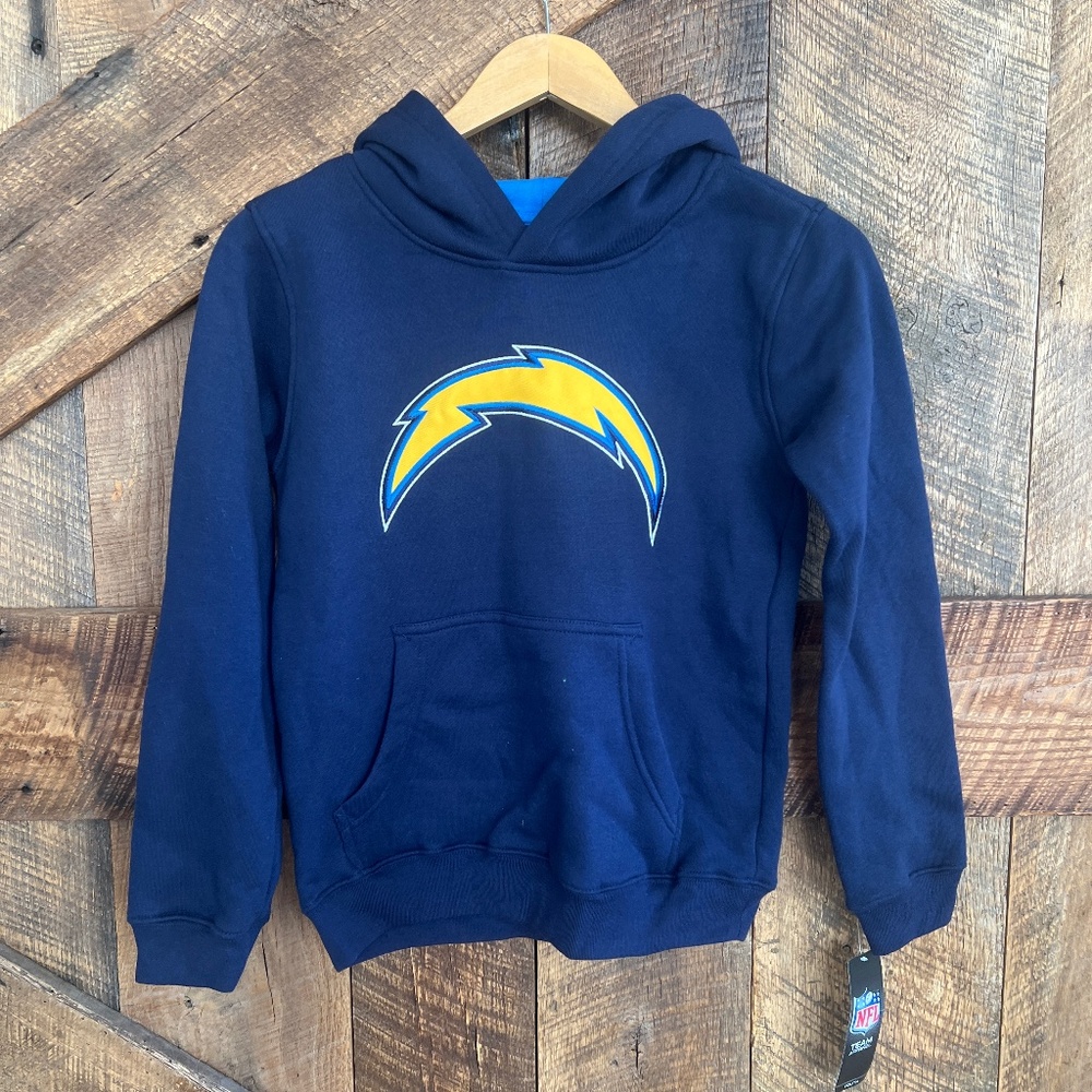 NWT Youth Los Angeles Chargers Hoodie Size Medium (8/10)